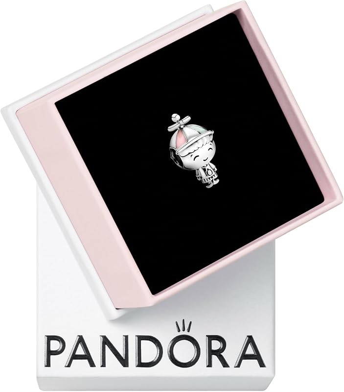 PANDORA Little Boy Charm - Compatible Moments - Sterling Silver Charm - Gift with Gift Box