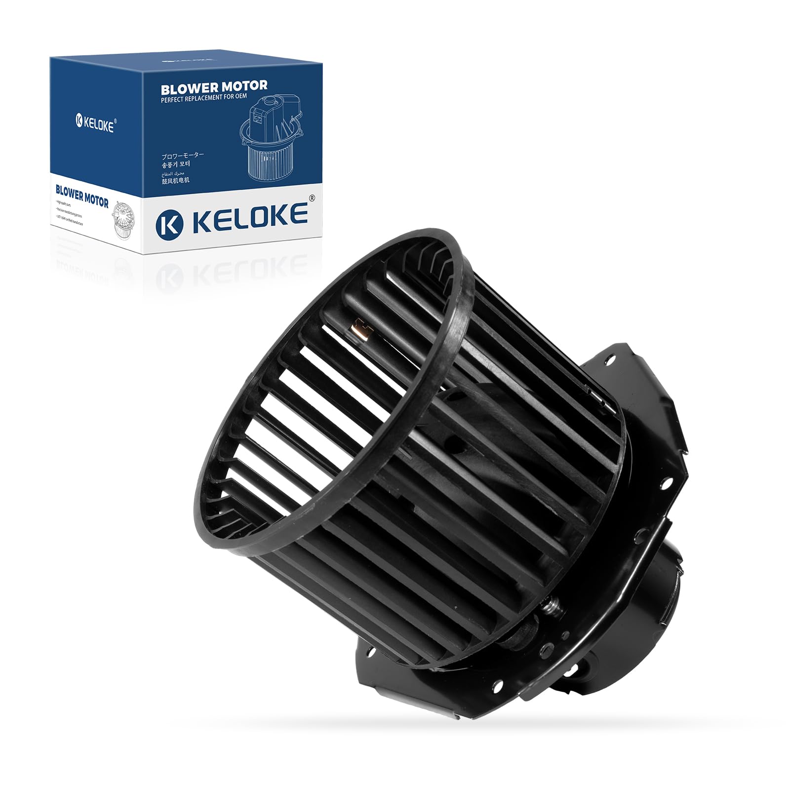 KELOKE HVAC Heater Blower Motor Fan Compatible with Chevrolet &amp; GMC