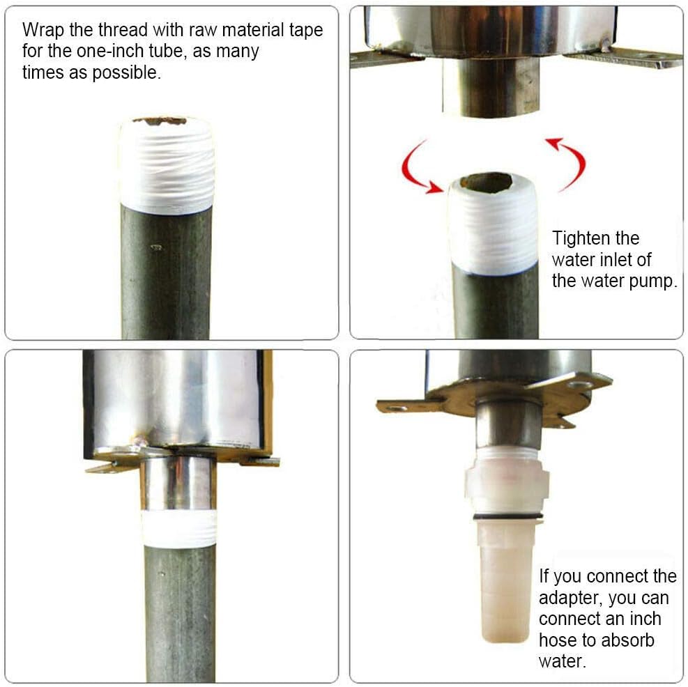 Pompe à aspiration par secousses en acier inoxydable durable - 6