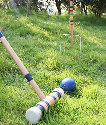 Juegoal Six Player Croquet Set - Image 4