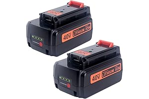 2 Pack 3.0Ah 40V Lithium Battery LBXR36 for Black and Decker