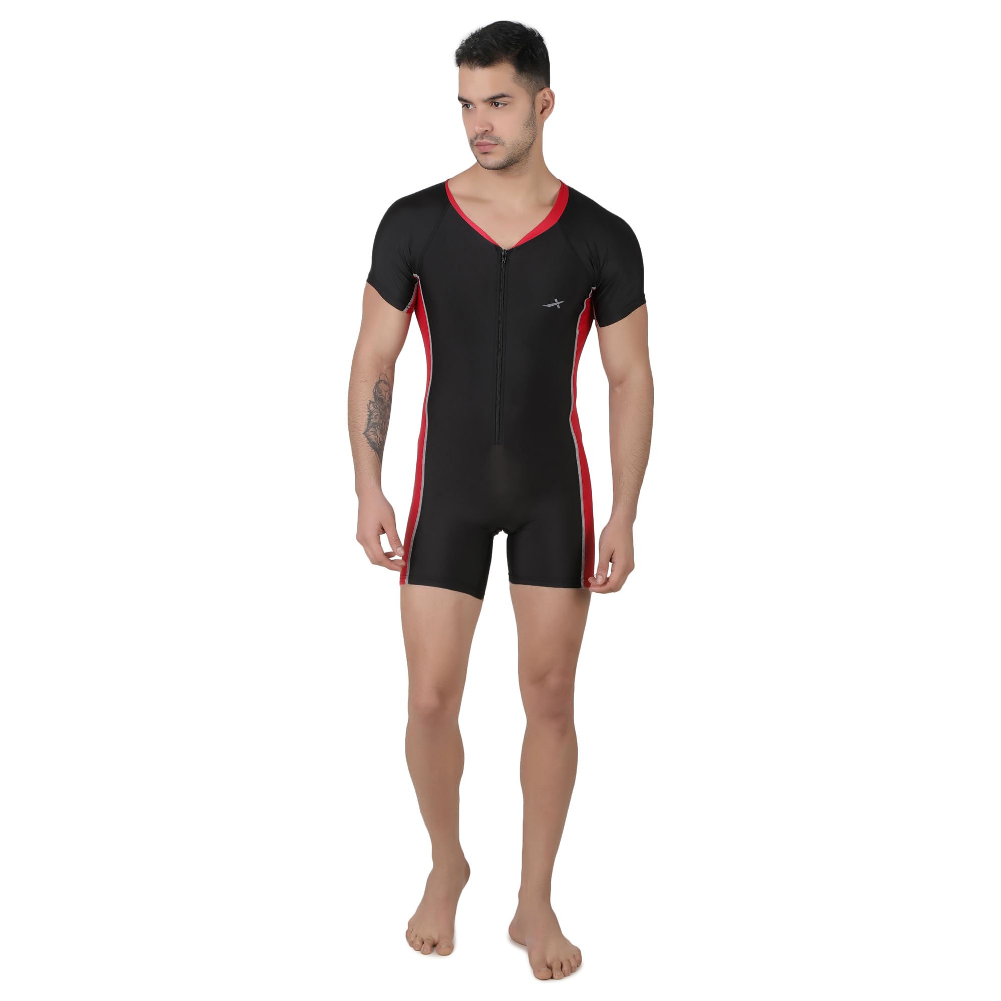 Vector X OMSS-354 Men's Swimming Costume for Multipurpose Wear for Swimming I Diving I Cycling I Aerobics