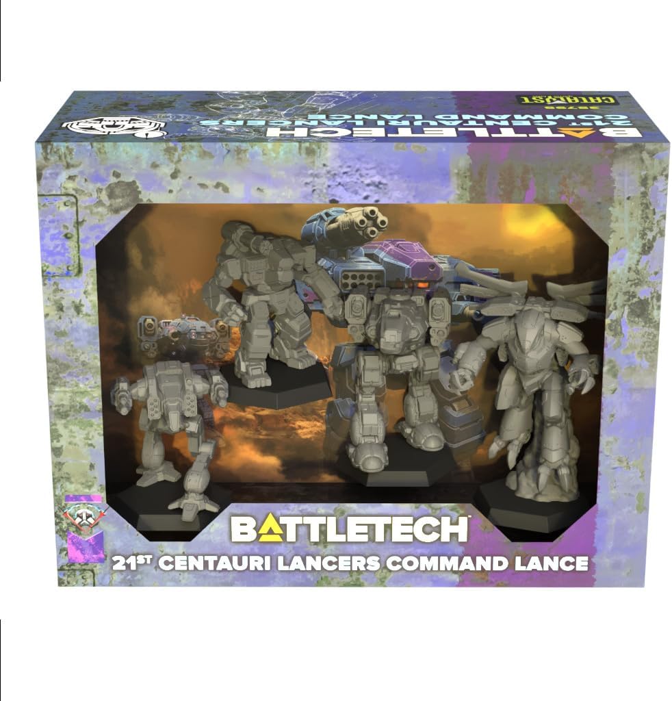 BattleTech 21st Centauri Lancers Command Lance