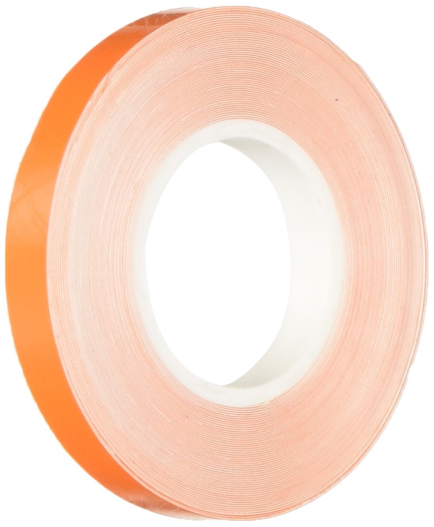 Quattroerre 10225 Wheel Stripes Race Orange 7 mm x 7 mt with Applicator