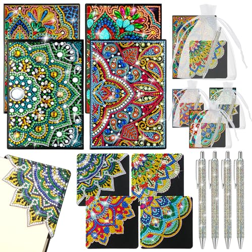 Skyygemm 16 Pcs Diamond Painting Kits for Women 5d Mandala