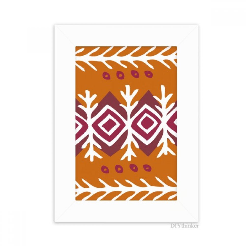 Cadre photo DIYthinker totems Mexique marron 5x7 pouces pour image 10x15cm