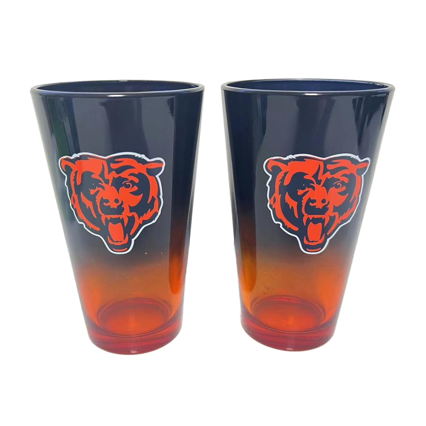 Verres à pinte Chicago Bears NFL contenant bière foot américain de 475ml