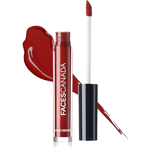 FACES CANADA Liquid Sindoor - Maroon, 5 ml