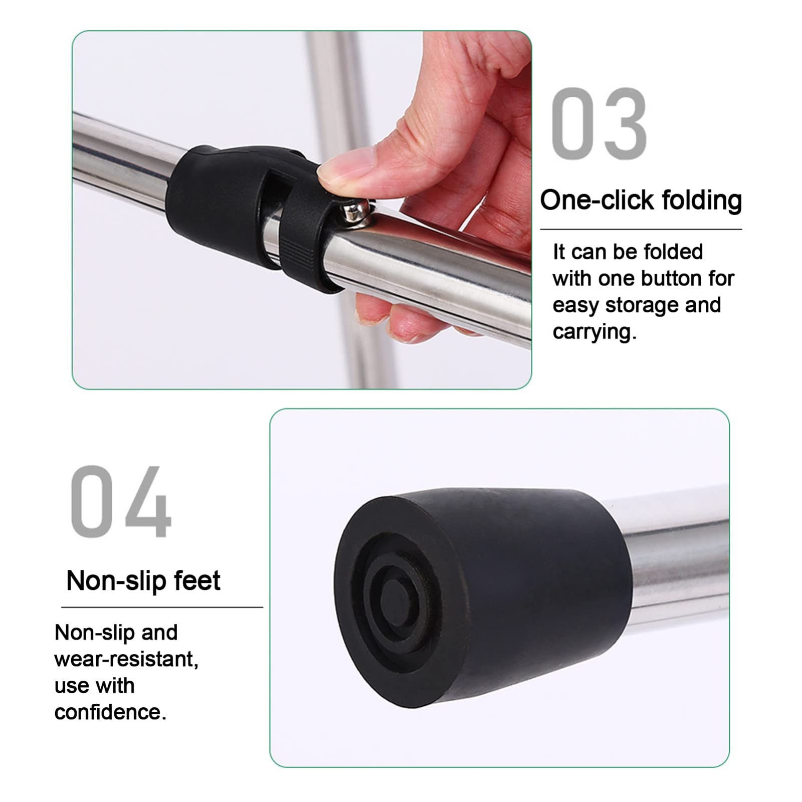 Andador vertical plegable de aluminio para ancianos, andador ligero con asiento y ruedas, marco de movilidad ajustable para discapacitados, uso en interiores y exteriores