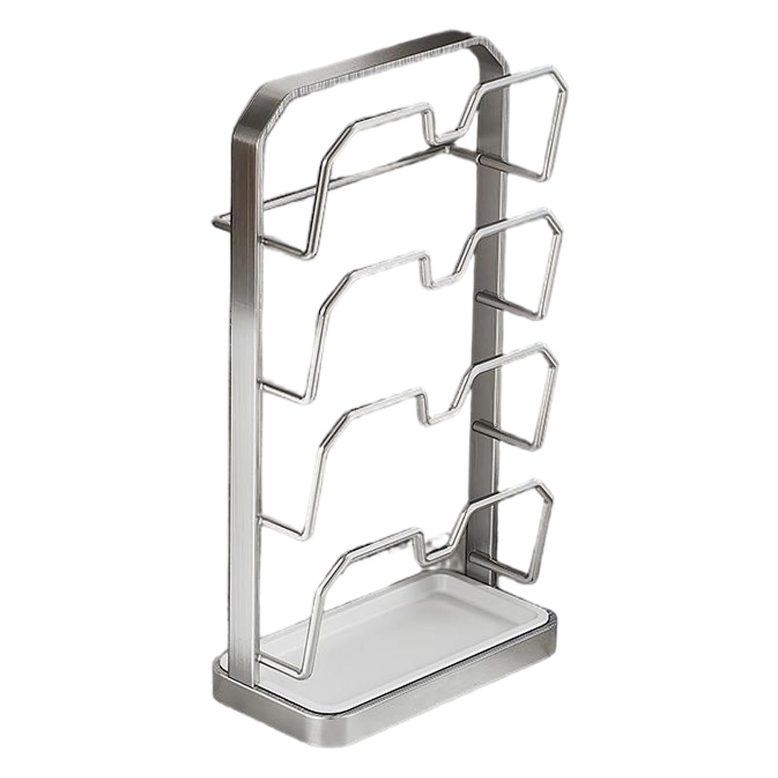 Generico Organizzatore Coperchi Pentole Organizer Verticale Per Coperchi | Organizzatore Igienico per Coperchi per Casa Cucina Appartimento Ristorante Lavello Bancone Mensola