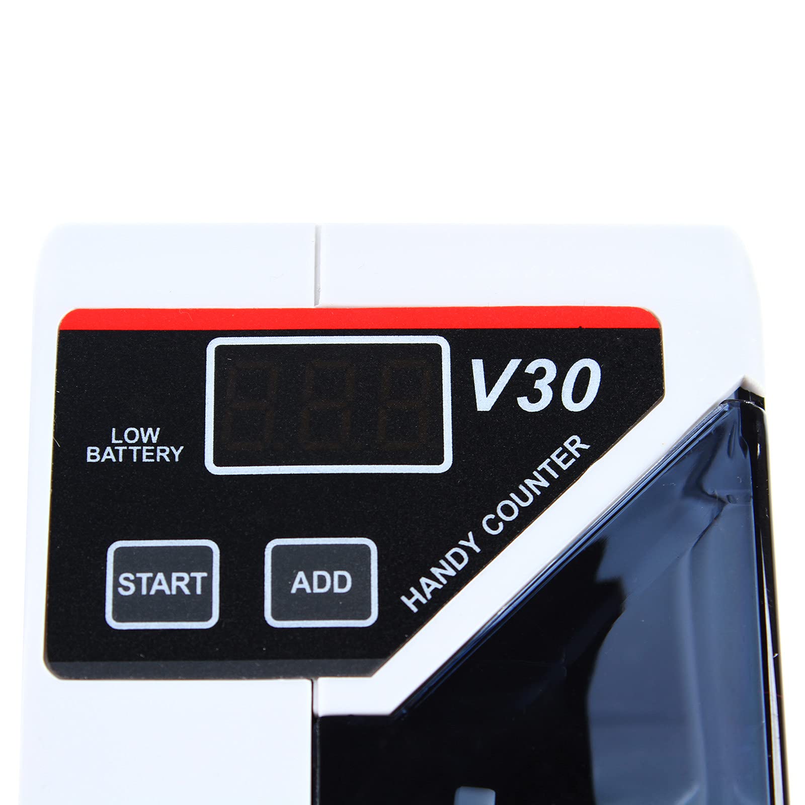 Futchoy Mini conta banconote per banconote ordinate senza funzione di rilevamento delle banconote false, 600 pz/min V30 portatile, macchina di conteggio per GBP/EUR/USD/PLN/SEK