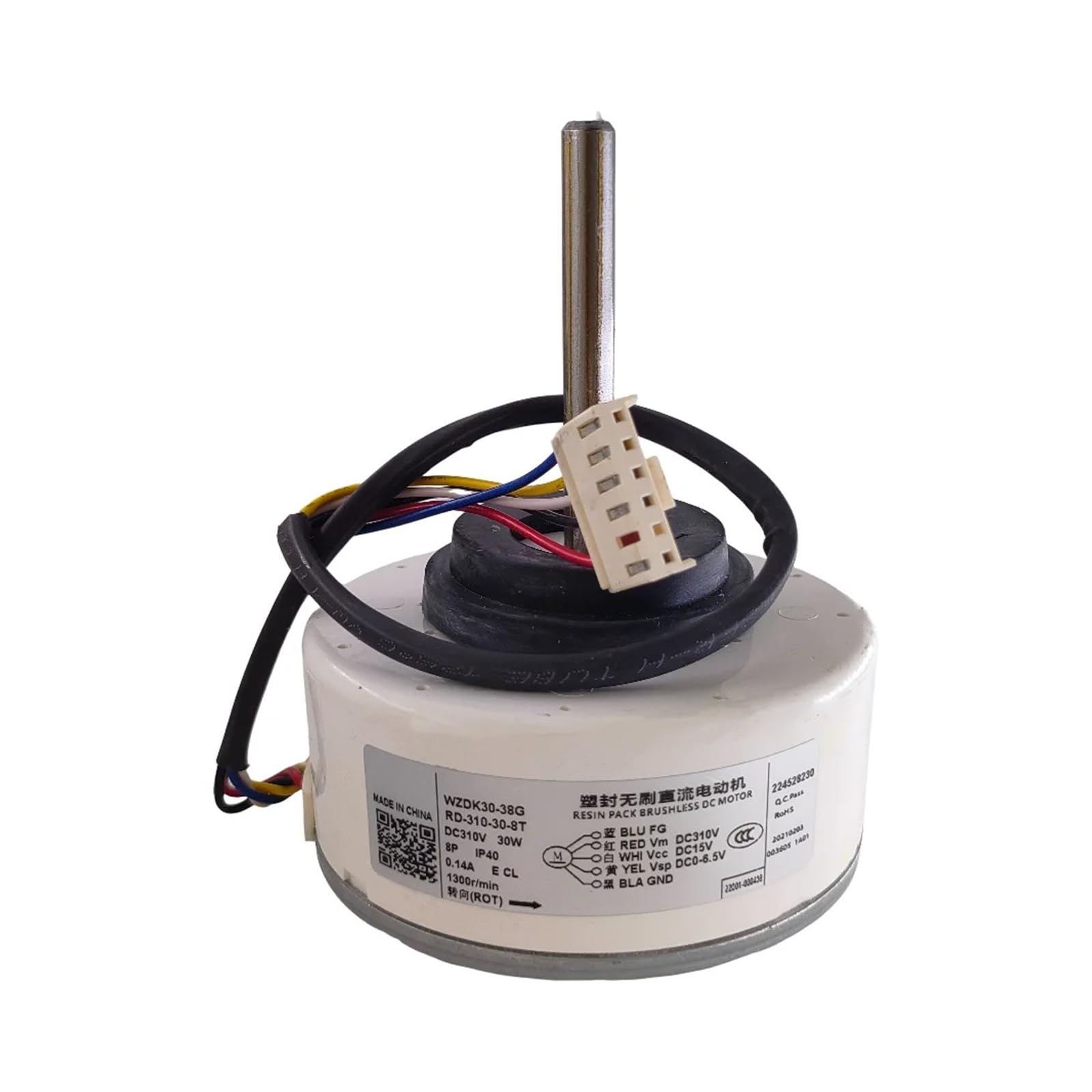 Air conditioner DC indoor unit 30W fan WZDK30-38G motor RD-310-30-8T