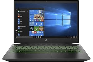 HP Pavilion Gaming 15-inch Laptop, Powered by an Intel Core i5-8300H and...