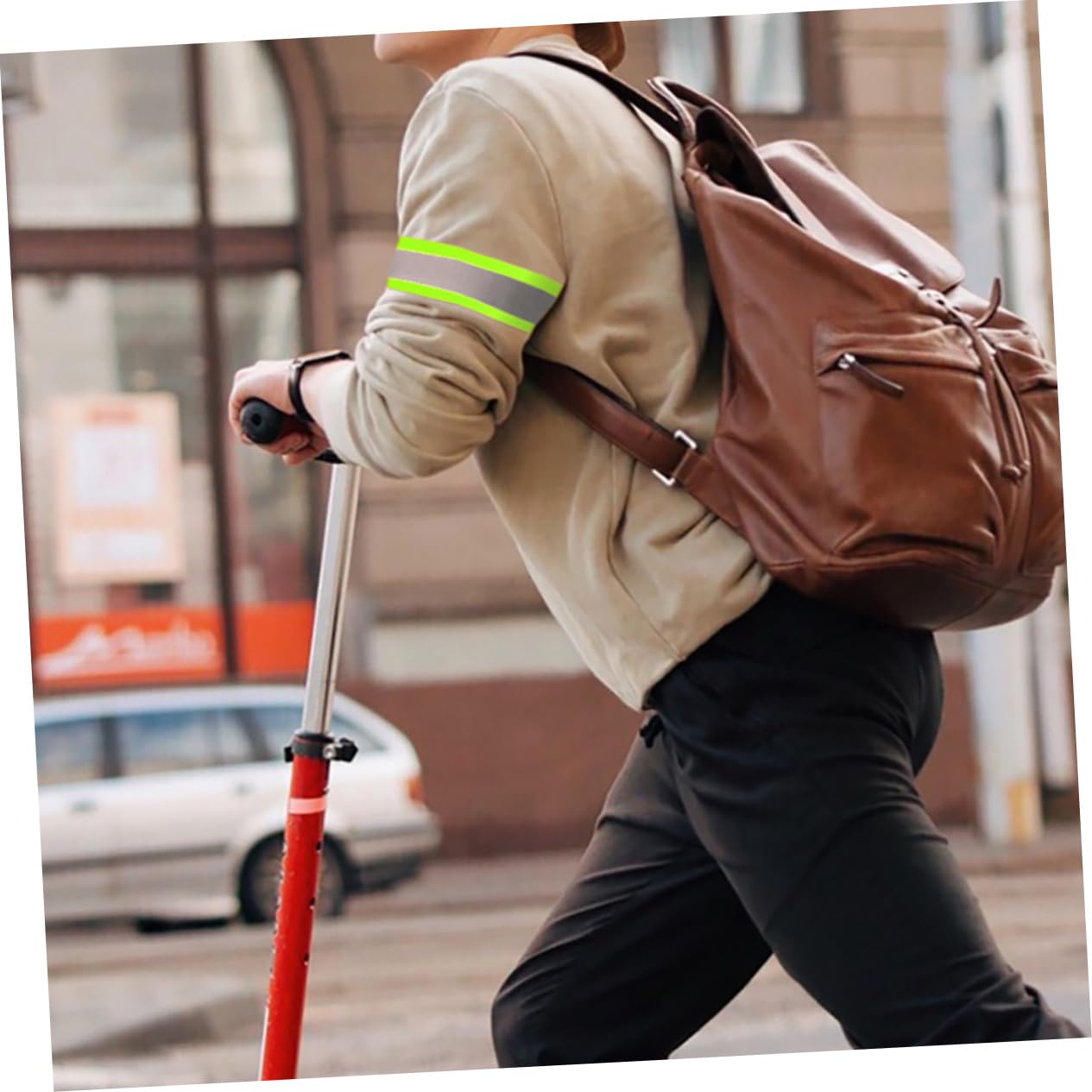 MAGICLULU 2 Striscia Riflettente per Cucire Nastro Sicurezza Alta Visibilità Fluorescente per Abbigliamento e Progetti Creativi