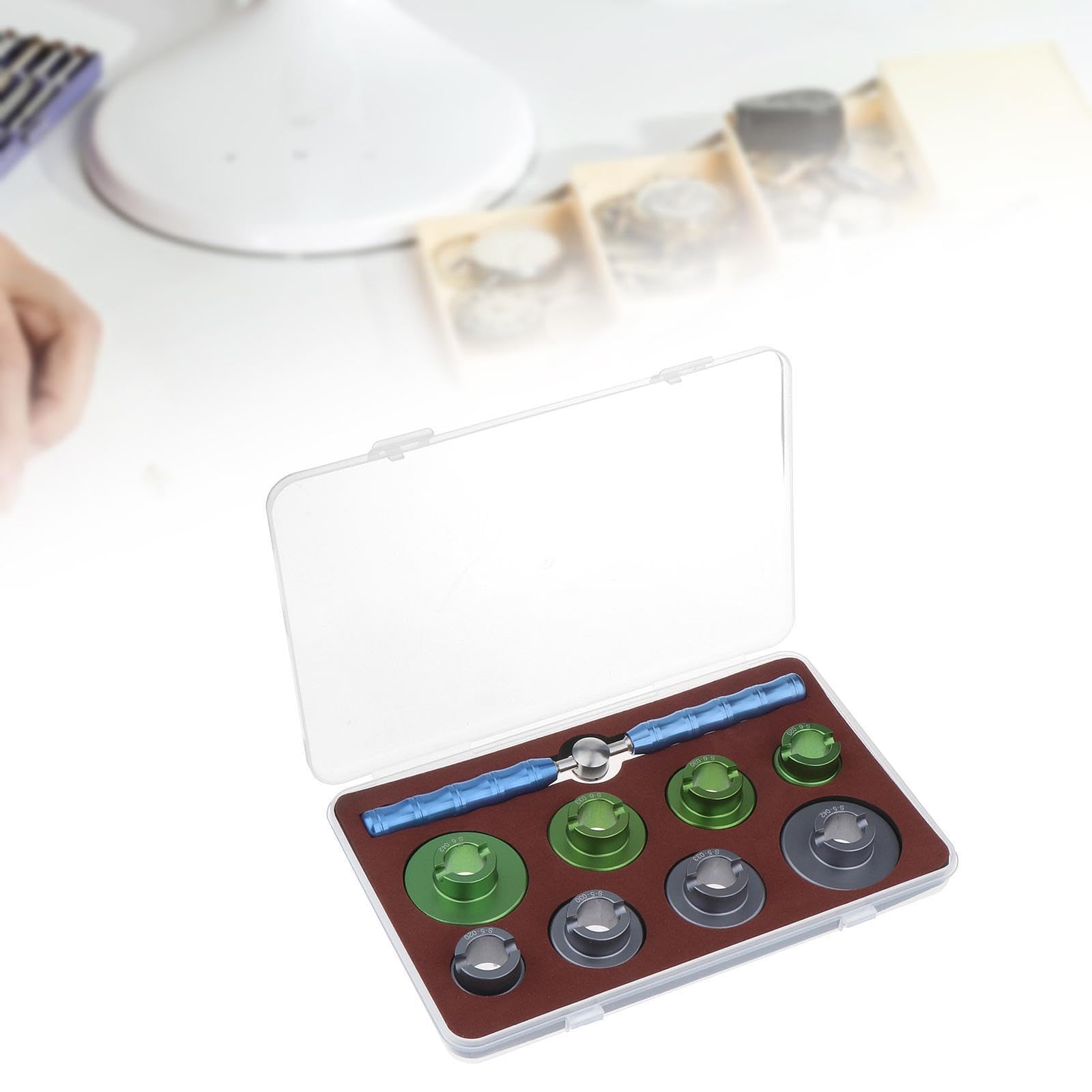 Apricassa per orologio, chiave inglese professionale, set di strumenti robusti per la riparazione degli orologi
