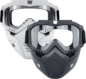 YScare - Paquete de 2 áscaras tácticas copatibles con Nerf Rival