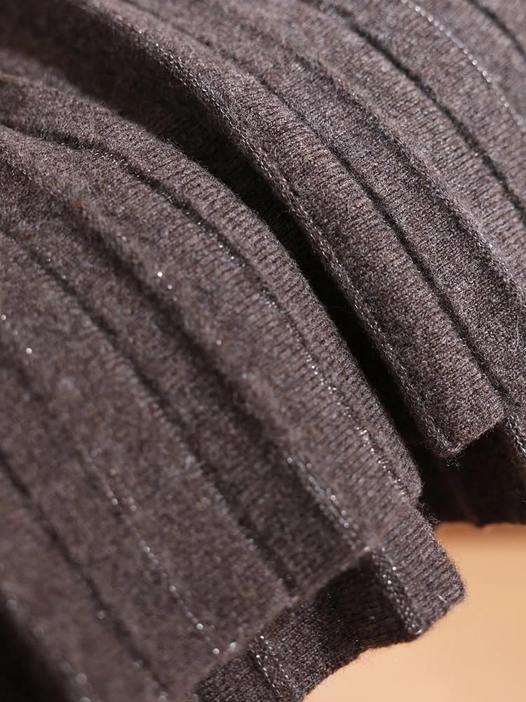 Gonna a pieghe in lana da donna, con elastico in vita, mini gonne a trapezio per autunno inverno