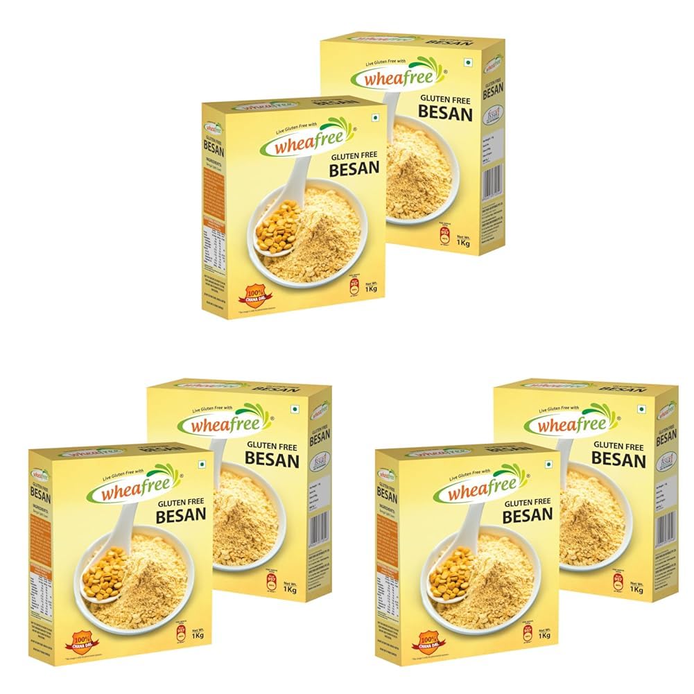 Wheafree Gluten Free Besan (Pack of 6 x 1 kg)