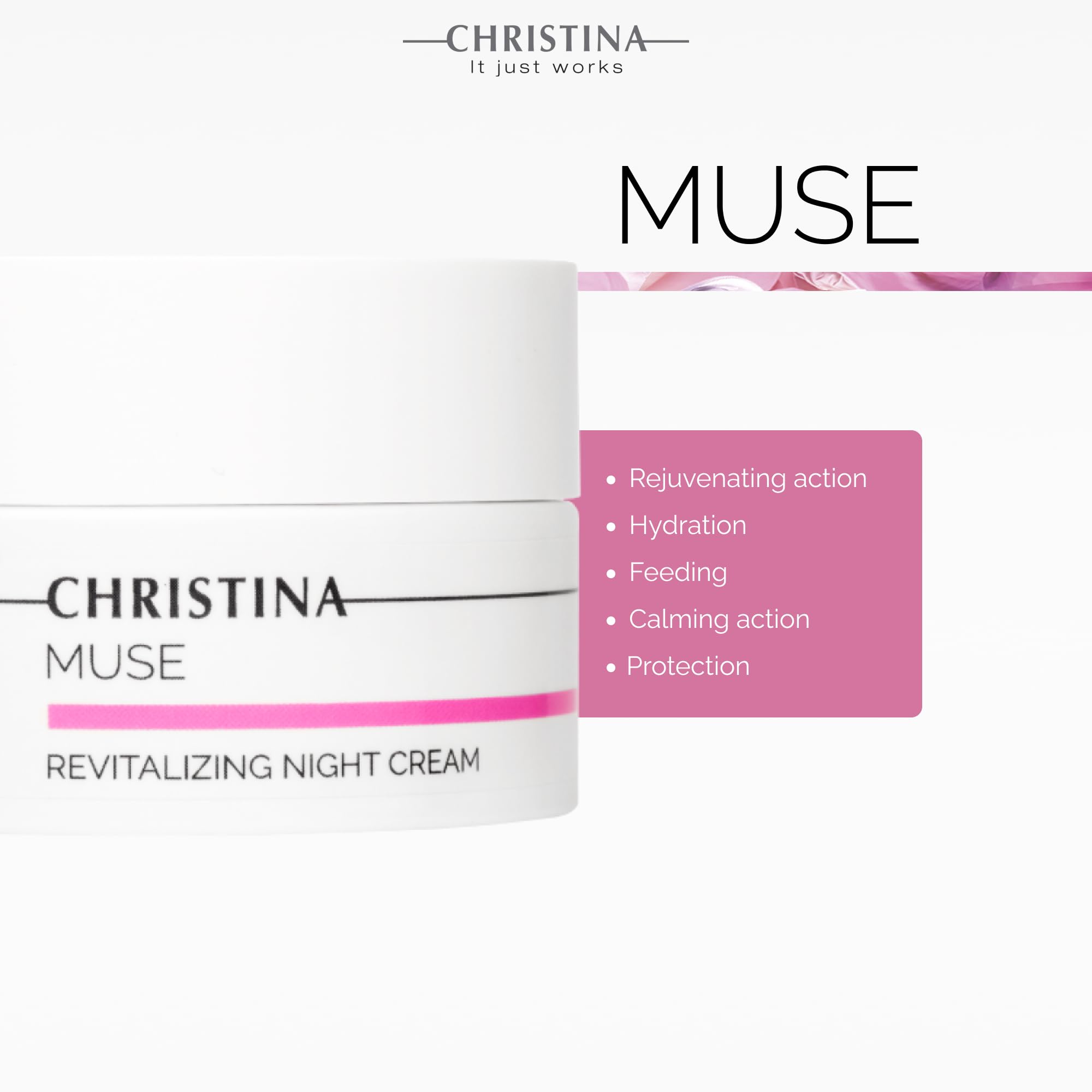 Amazon.com: -CHRISTINA- Muse - Revitalizing Night Cream : Beauty 