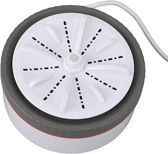 Portable Washing Machine, Sink Dishwasher Multifunction USB Powered Mini Dishwasher with Timed Adjustable Function for Towels, Baby Clothes, Fruits, Plates (Grey)