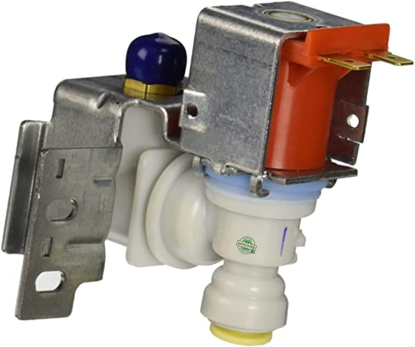GLOB PRO SOLUTIONS 2188782 2210436 2210494 2315508 Fridge Water Inlet Valve 3" ¾ length Approx Replacement for and compatible with Whirlpool KitchenAid Kenmore Maytag Heavy DUTY