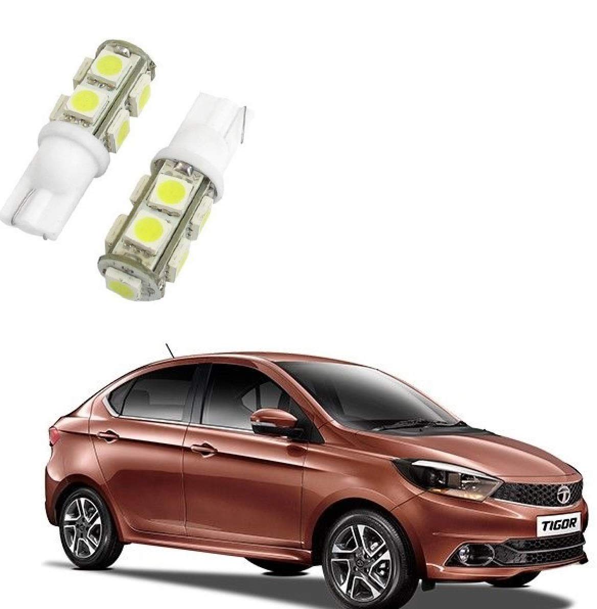 Kozdiko Car T10 9 SMD Headlight LED Bulb for Headlights,Parking Light