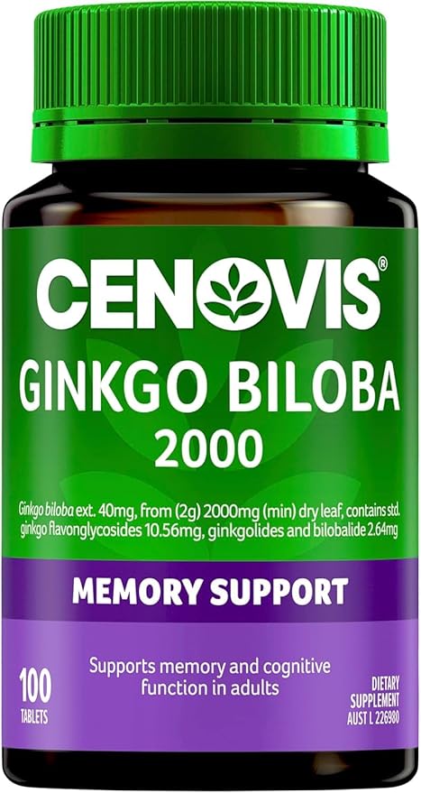 Cenovis Gingko Biloba 2000 100 Tablets