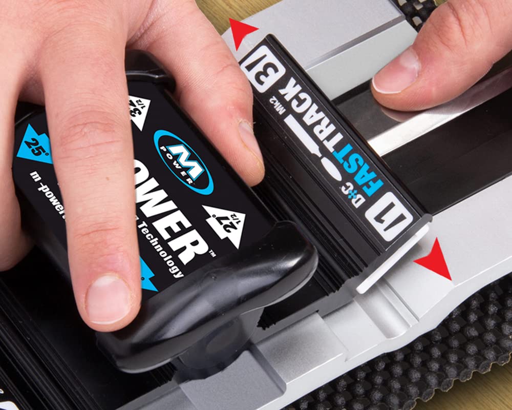 MPOWER Chisel Sharpening Jig with Fixed Honing Angles Diamond