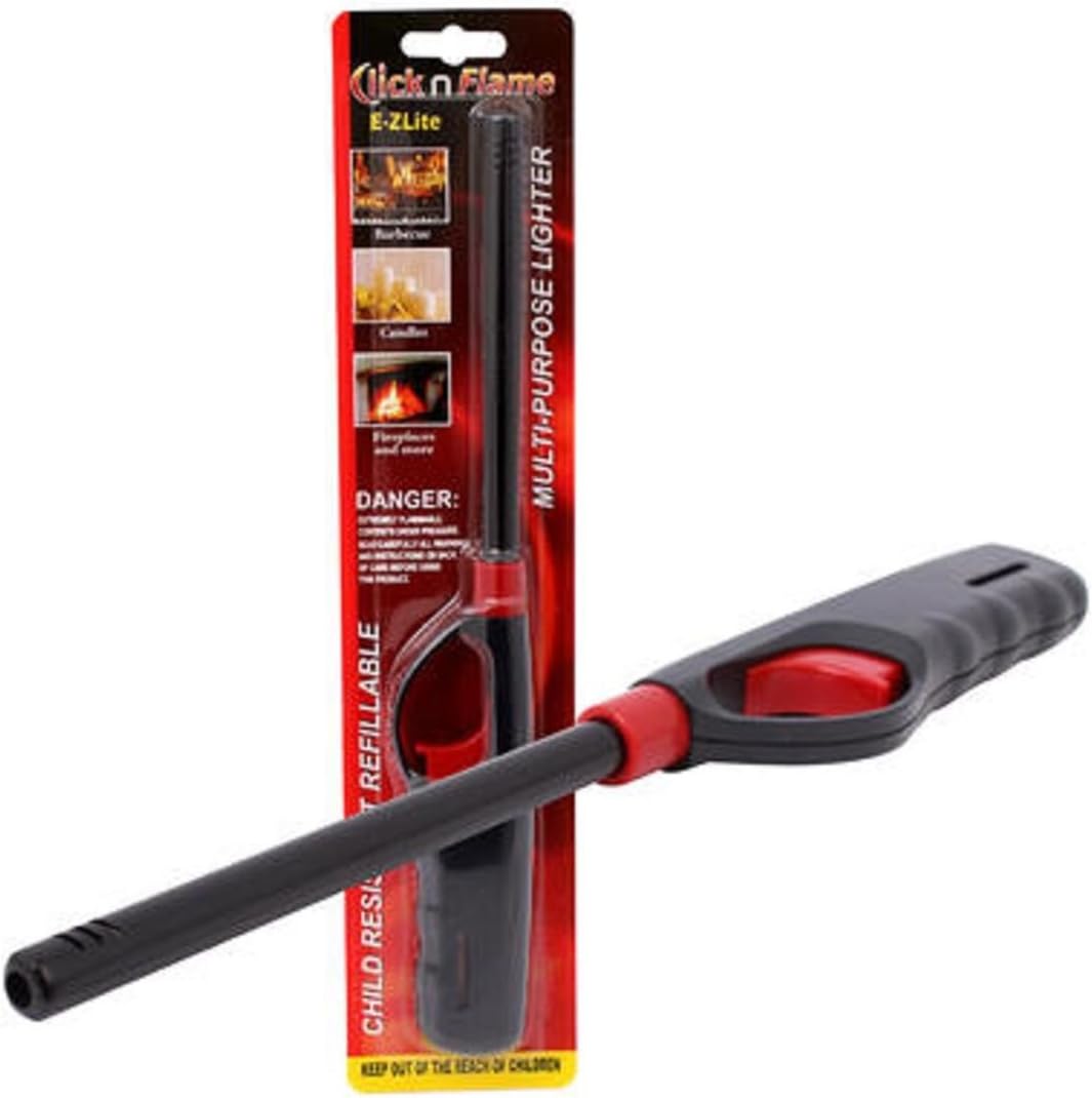 Diamond Visions Click N Flame Barbeque Lighter Large Carded