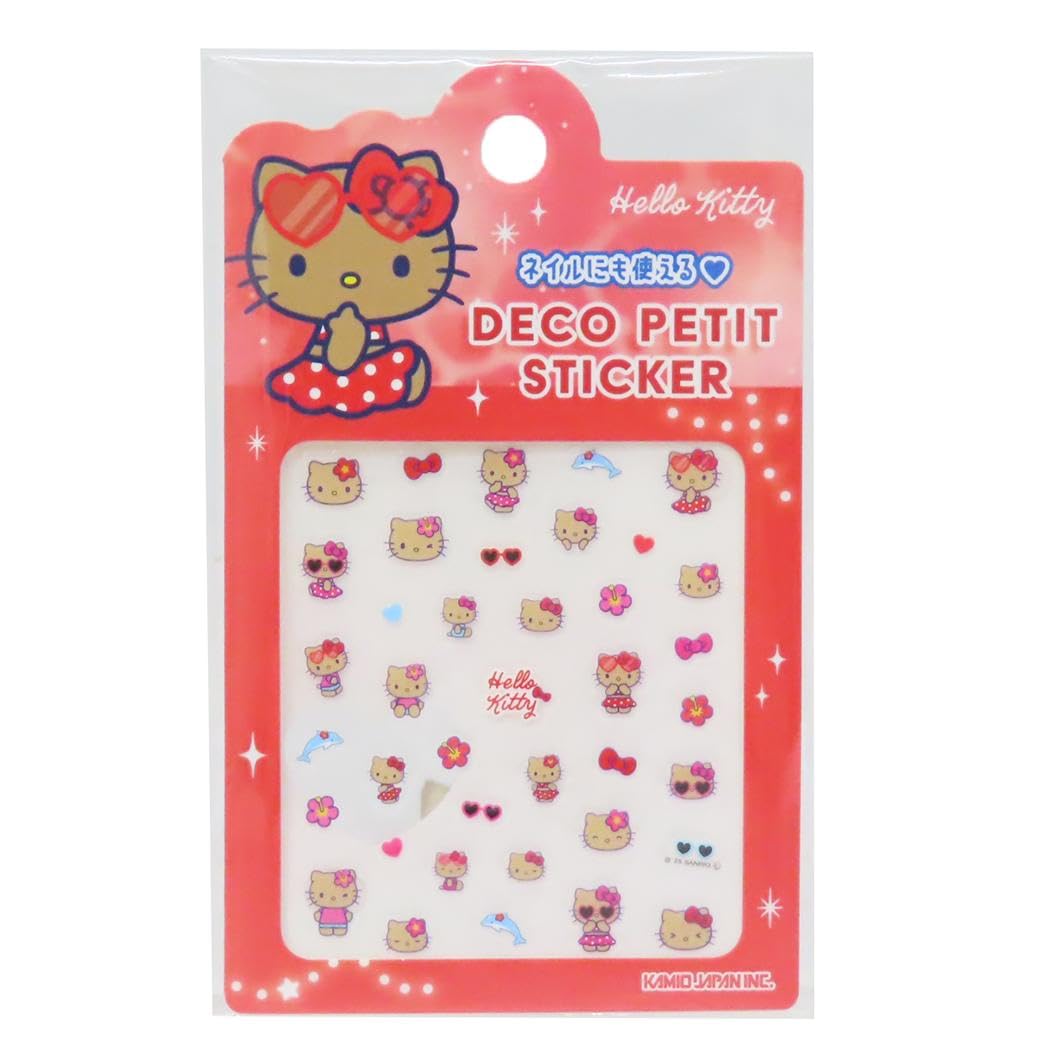 Amazon.co.jp: ハローキティ[ネイルシール]デコプチステッカー/日焼け