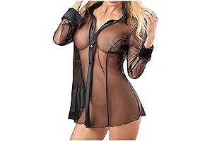 "Come hither" See Through Mesh Top