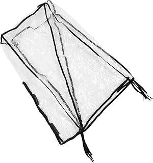 ibasenice Carrinho De Bebê Capa De Chuva Para Carrinho De Bebê Escudo Capa De Inverno Capa De Carrinho Externa Capa De Chuva Transparente Capa De Chuva Infantil Carrinho Portátil Fácil