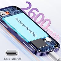 Vista 6 de Mini 4G Smartphone Unlocked, 3.0 Inch Dual Sim Quad Core Mini Phone Premium Phone Small Smartphone Student Pocket Cellphone, 3+32GB (Purple)