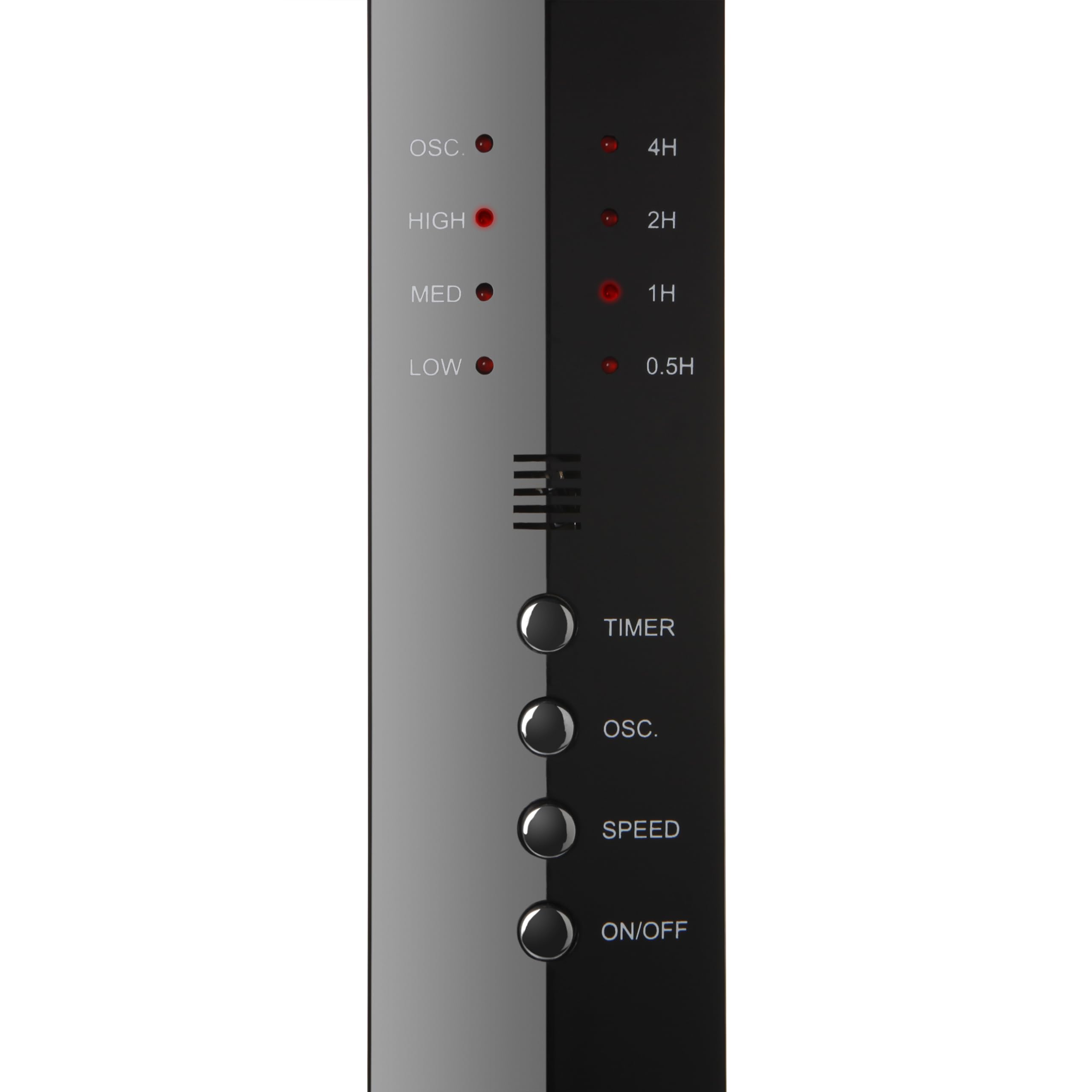 Orbegozo SF 0244 -ventilatore a piantana, telecomando, silenzioso, 240 V, 5 pale 40 cm, spegnimento programmabile fino a 7,5 h, 3 velocità, nero