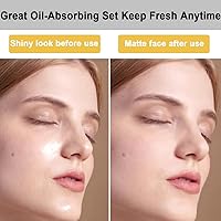 Vista 6 de Rodillo volcánico para control de aceite de piel grasa, rodillo volcánico absorbente de aceite para la cara, rodillo volcánico absorbente de aceite