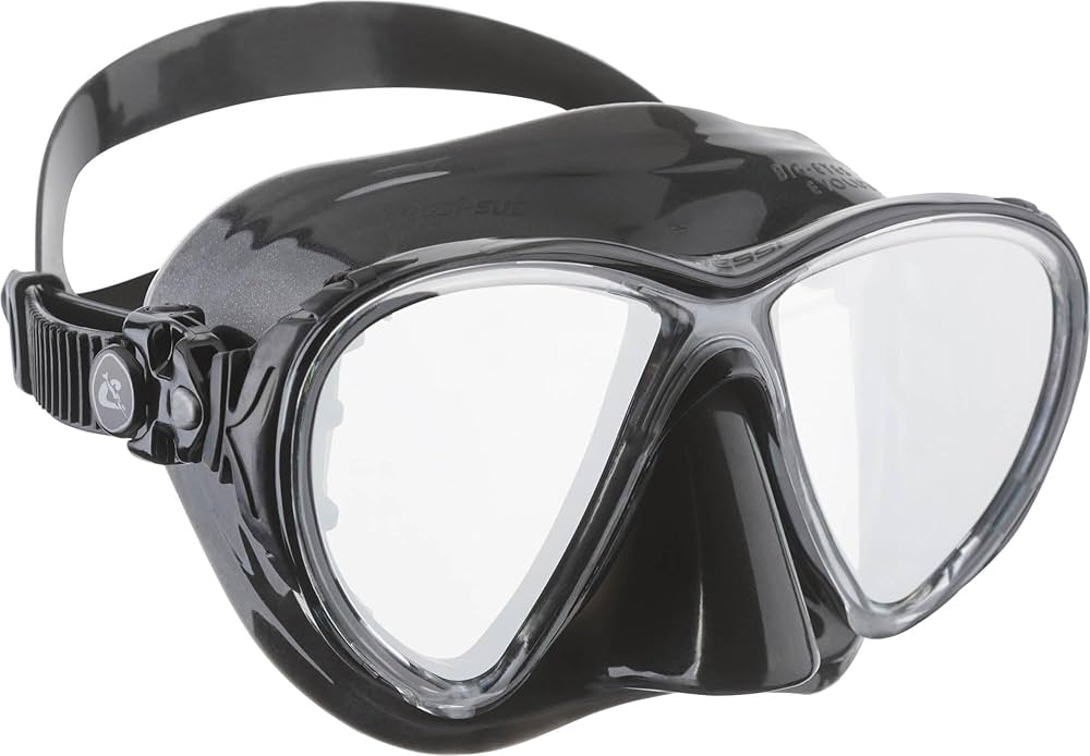 Amazon | CRESSI Big Eyes Evolution Mask Black/Black Spectra