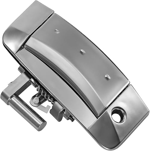Gledewen Manija de puerta exterior lado del conductor izquierda con orificio para llave | para Nissan 350Z 2003-2009 | Reemplaza# 80607-CD41E,