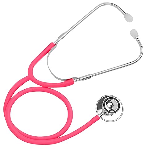 Miniatura 14 de Estetoscopio clásico de doble cabeza para uso médico y doméstico, ideal para enfermeras, estudiantes de medicina, médicos, médicos y médicos