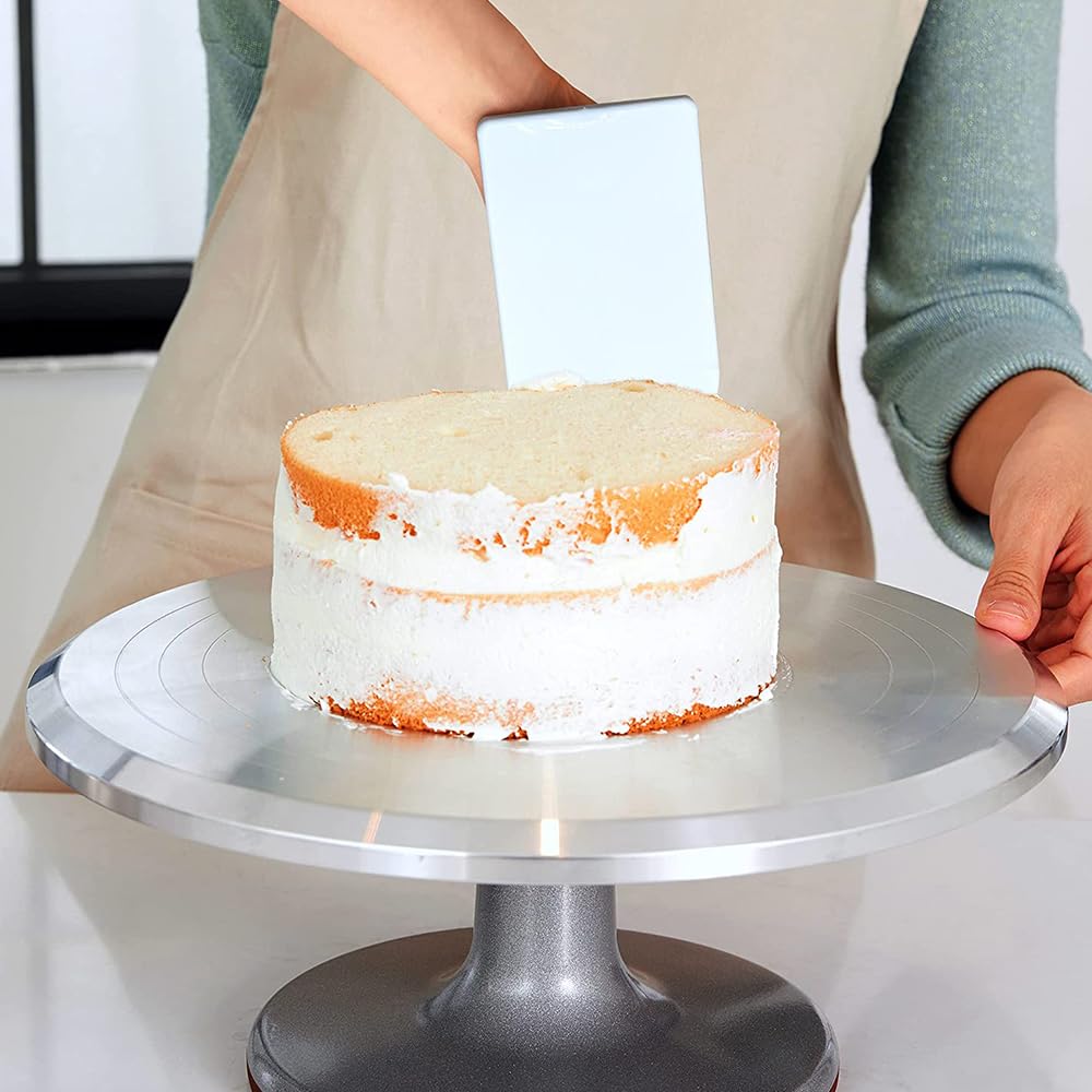 2 piezas de plástico blanco para glaseado de fondant, herramienta de paleta para decoración de pasteles, esculpir y modelar, herramientas de decoración