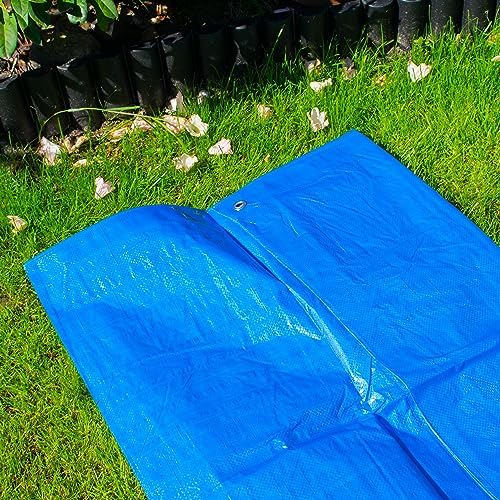 Waterproof tarpaulin/builders tarp/camping ground sheet/cover up,3m x4m