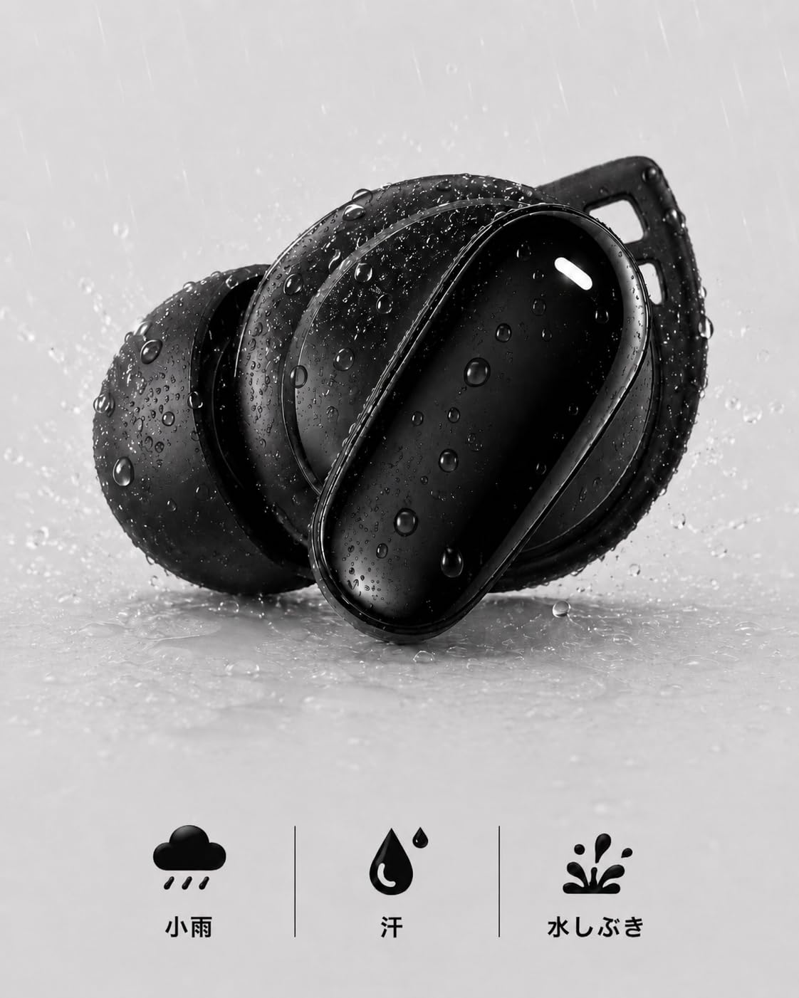 Amazon.co.jp: Bluetoothイヤホン ワイヤレスイヤホン 6つのシリコン