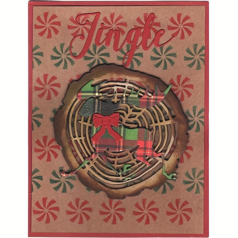Lapoo Festivals - Troquel de corte de metal para álbumes de recortes, plantillas de corte duraderas para álbumes de recortes, álbumes de fotos, tarjetas de papel decorativas, suministros para hacer