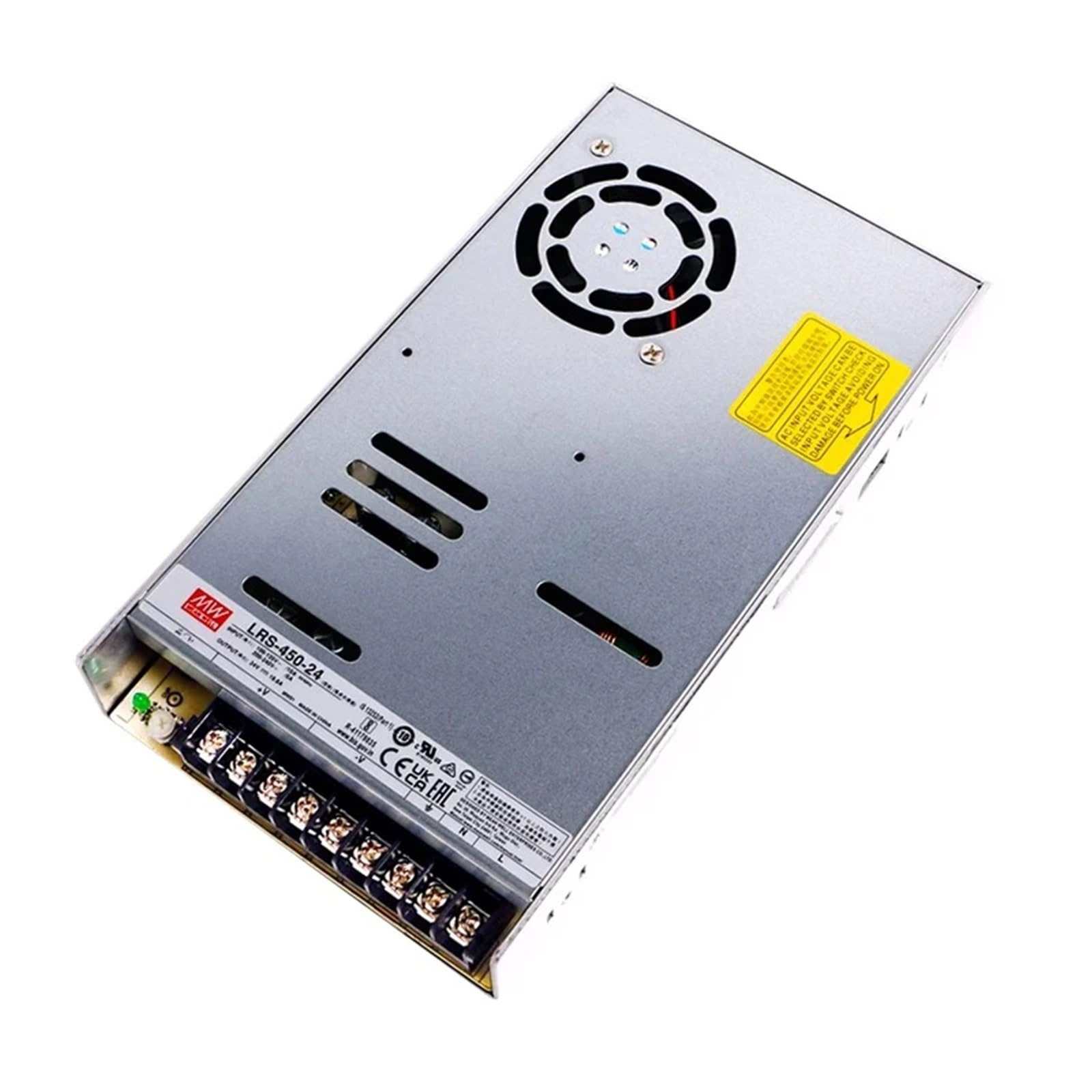 Zasilacz LED 450 W 24 V Listwa świetlna 12 V Lampy Sterownik LED Certyfikat LED Pudełko Reklama Znak Sklep LOGO Transformator(LRS-450-48V)