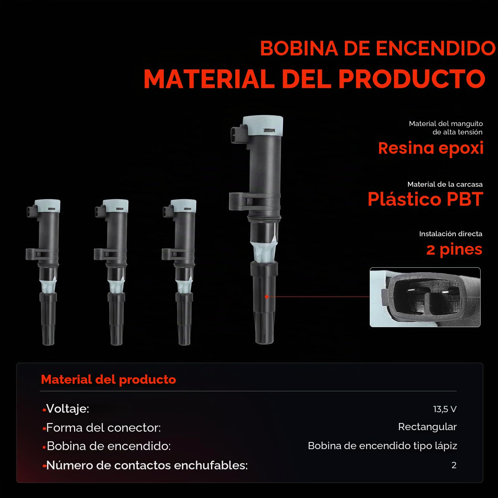Frankberg 4 bobinas de encendido + 4 bujías 7700107177 | Compatible con: M.e.g.a.n.e I Clásico LA0/1, Grand Scénic III JZ0/1, Thalia II LU, M.e.g.a.n.e I Entrenador DA0/1