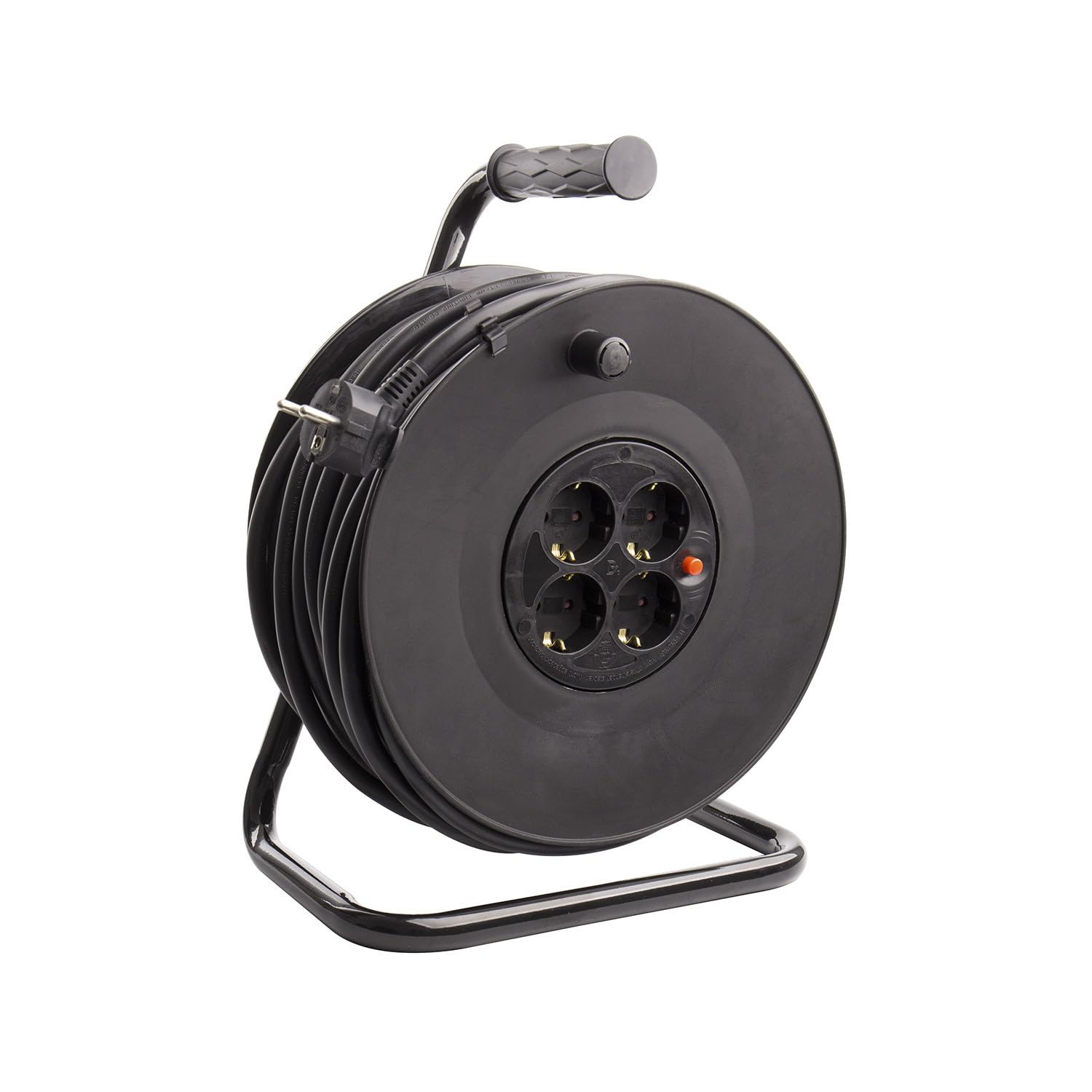 LEDKIA LIGHTING Enrouleur Extensible 40m 3x1.5mm avec Système 'Anti-Twist'