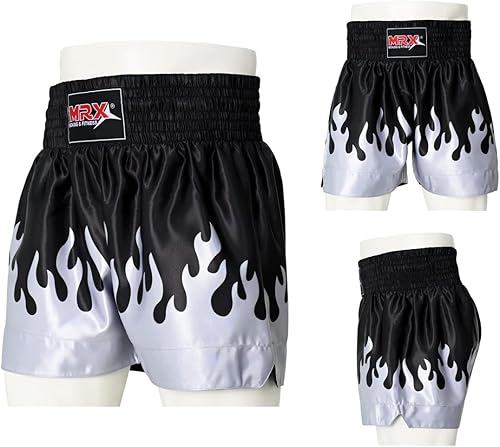 Miniatura 7 de MRX - Pantalones cortos de boxeo para hombre, entrenamiento de lucha y muay thai, boxeo, artes marciales mixtas, BJJ