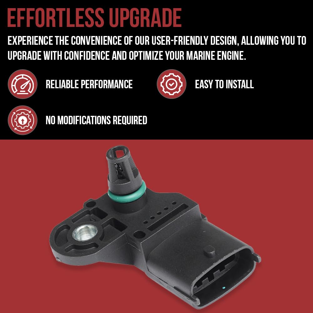 MAP Sensor TMAP 4.3 5.0 5.7 Mercruiser 885165 Volvo Penta 4.3 6.0 5.7 gi gxi 3859020 3858987