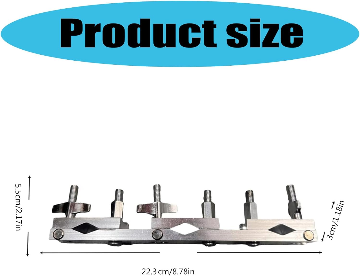 Cymbals Stand Mount Holder Percussion Drum Cowbell Stand Drum Set Bracket Clip Percussion Instrument Accessories
