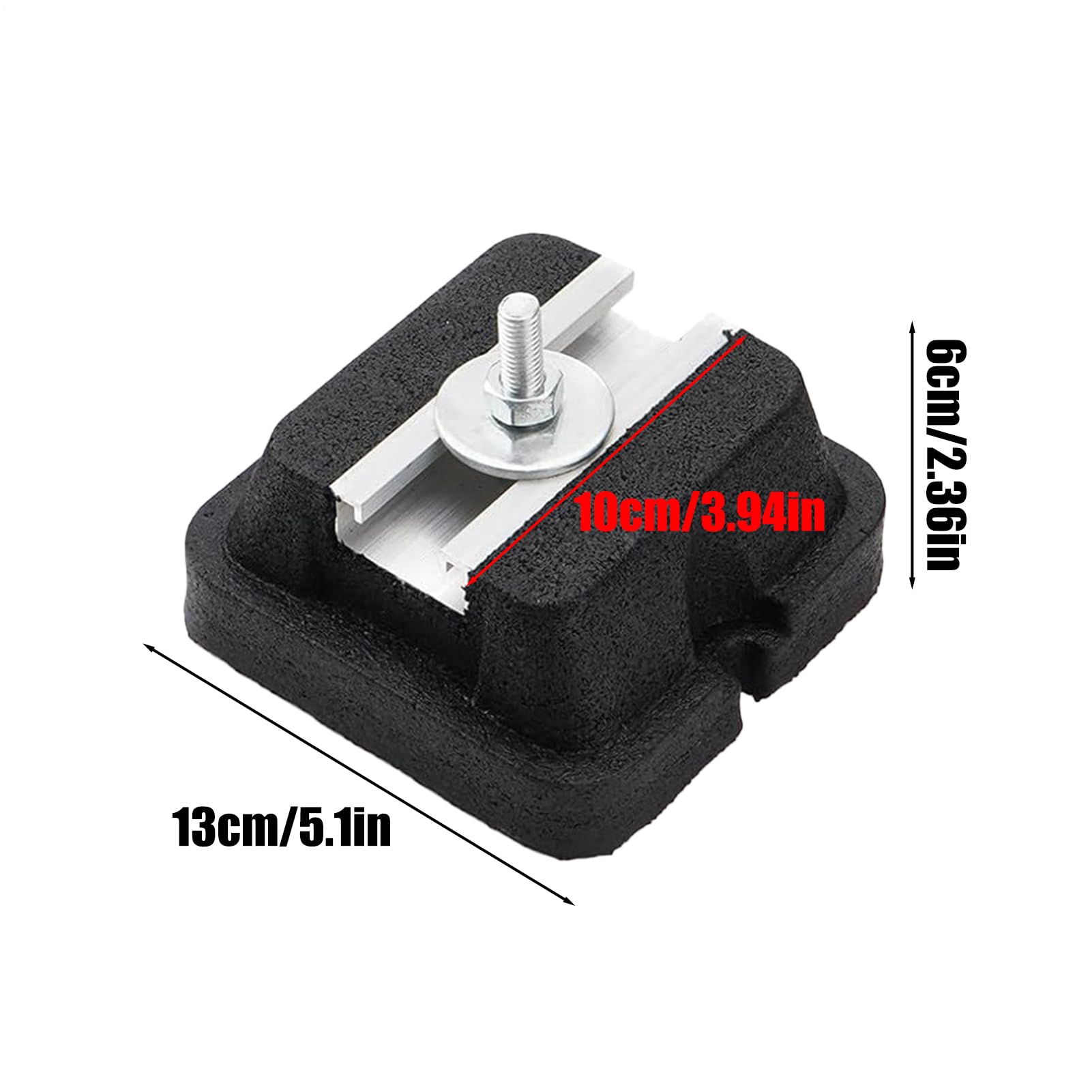 Cuscinetti di Supporto per Staffa Condizionatore Supporto antivibrante | Supporto base per split senza condotti Per Esterno, Condensatore Split, Pompa Di Calore, Compressore