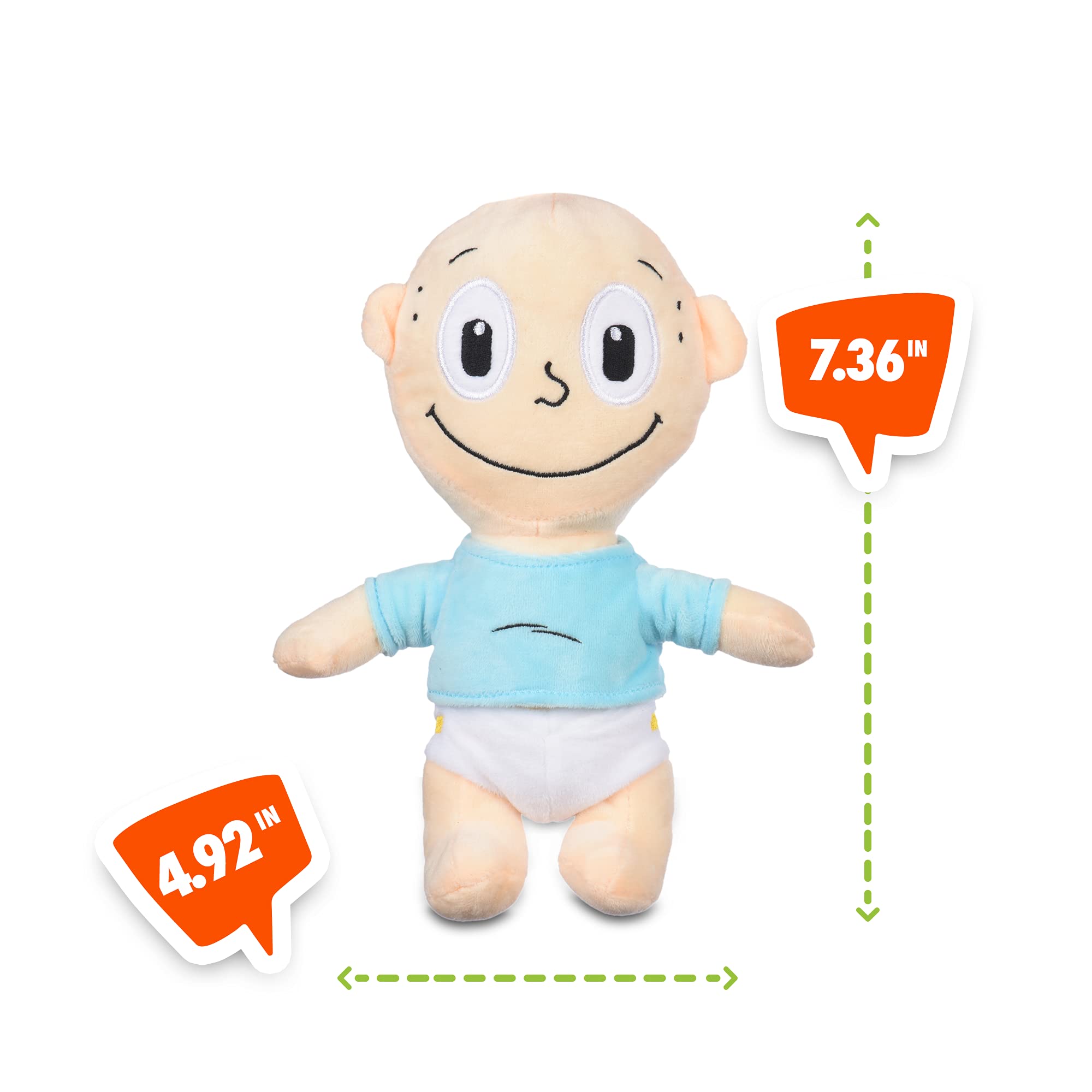 Buy Nickelodeon for Pets Rugrats Tommy Pickles Figure Plush Dog Toy 6